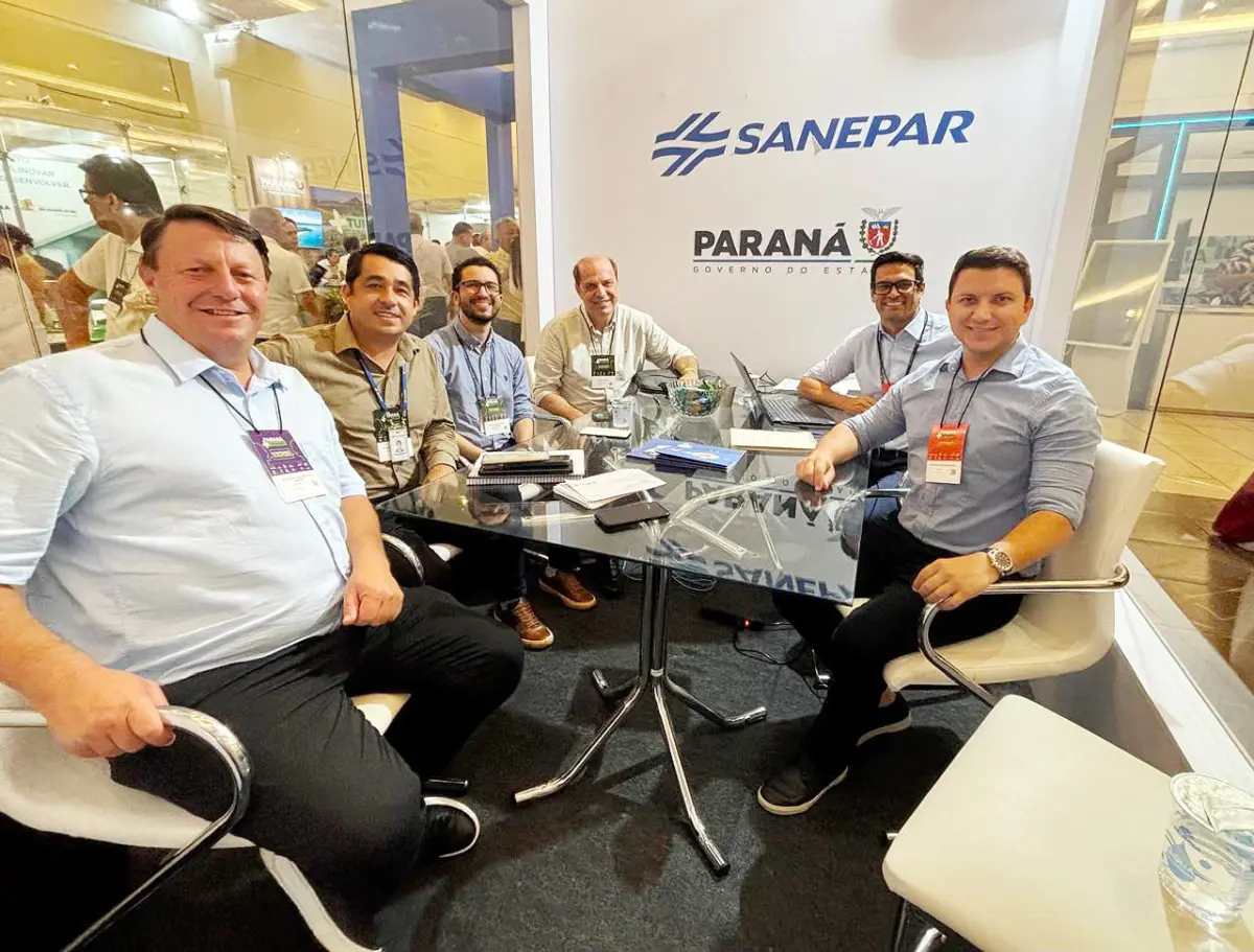 Prefeito Ademar e vice prefeito Lindomar conseguem gerador de energia para unidade da sanepar em Catanduvas.