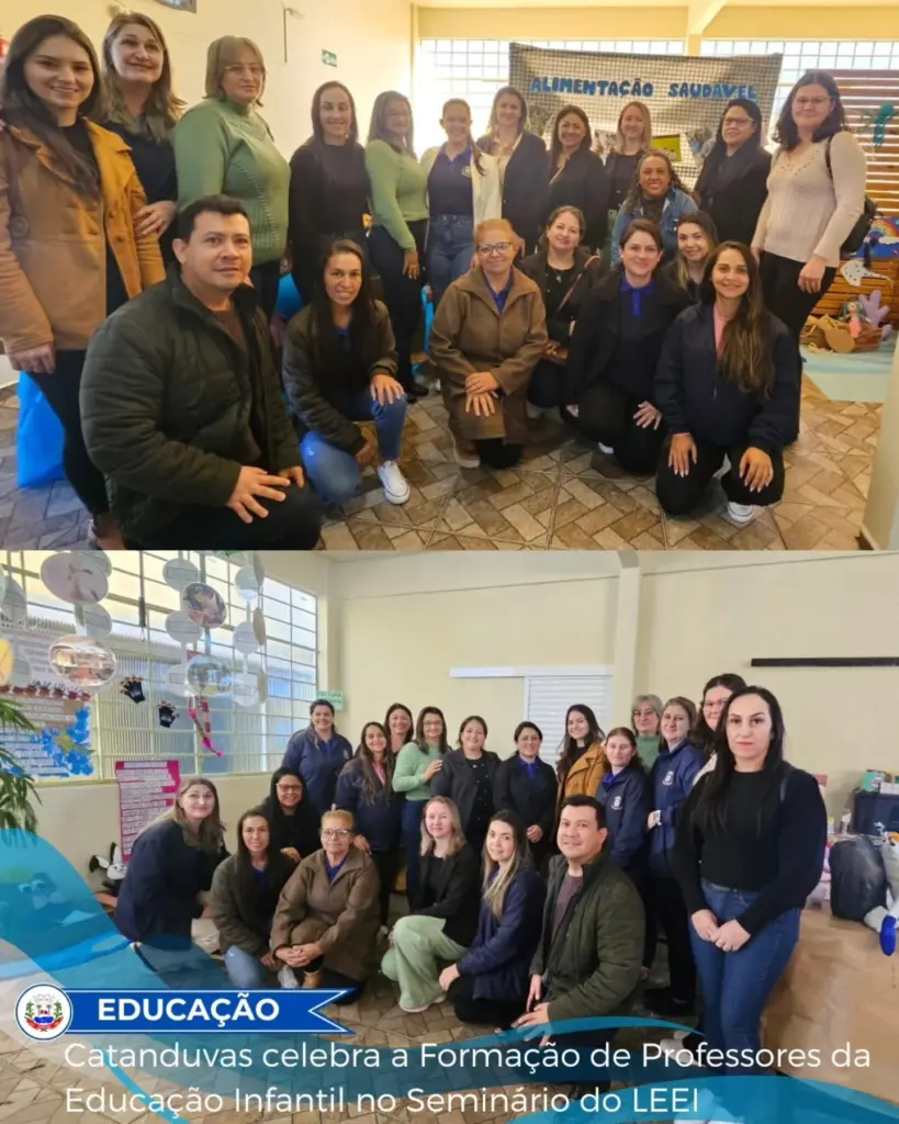 Catanduvas realiza seminário para capacitação de professores da Educação Infantil