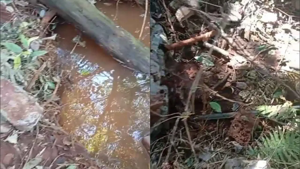 CATANDUVAS: Mina d’água é destruída em sítio na comunidade Cajati e caso vai parar na polícia