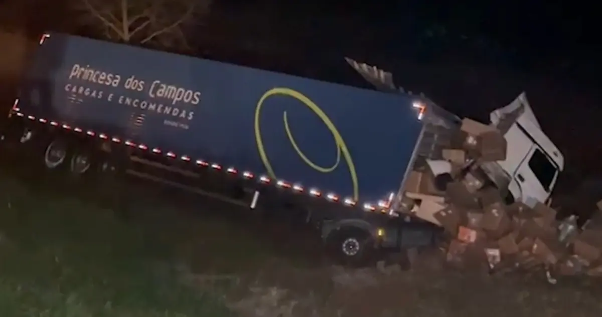 Homem morre em grave acidente na BR-277, em Catanduvas