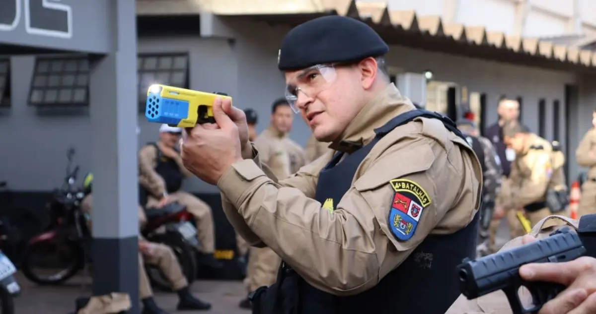 Polícia Militar do Paraná já utiliza Tasers nas ruas, inclusive em Catanduvas