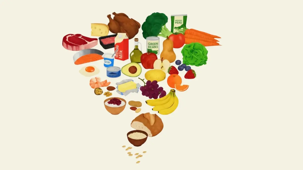 Nova pirâmide alimentar coloca carnes e laticínios no topo 1 Nova pirâmide alimentar coloca carnes e laticínios no topo