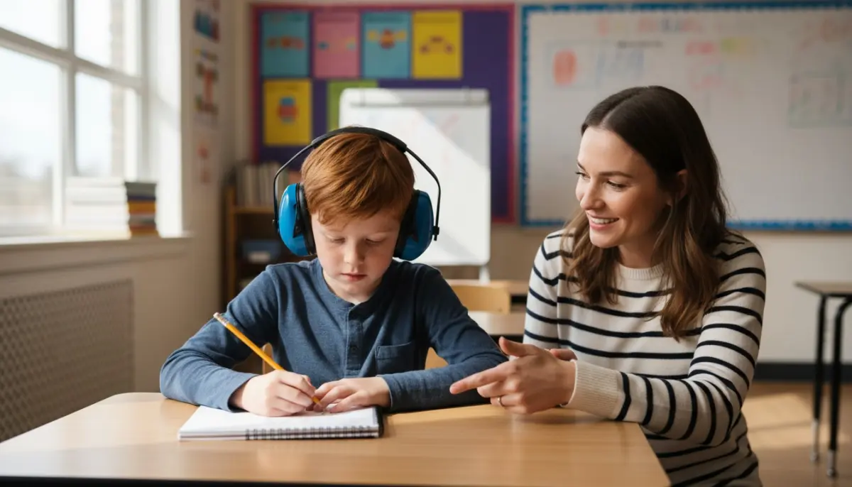 Câmara avança com projeto que obriga escolas a fornecerem abafadores de ruído para alunos autistas Câmara avança com projeto que obriga escolas a fornecerem abafadores de ruído para alunos autistas