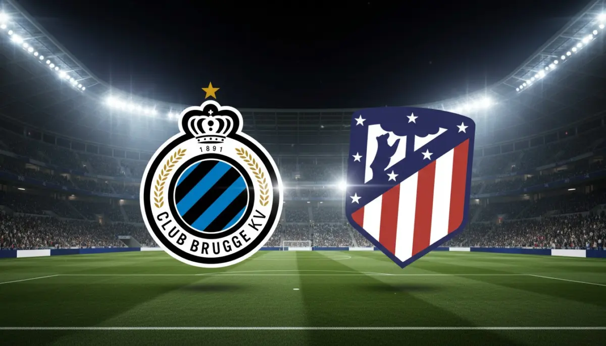 Club Brugge e Atlético de Madrid prometem confronto animado na Liga dos Campeões