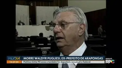 Morre Waldyr Pugliesi, Ex-Deputado do Paraná: Liderança Chave na Redemocratização do Brasil e Constituinte de 1988 Morre Waldyr Pugliesi, Ex-Deputado do Paraná: Liderança Chave na Redemocratização do Brasil e Constituinte de 1988