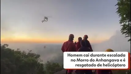 Homem em Estado Estável Após Queda Grave Durante Escalada no Morro do Anhangava, Resgatado de Helicóptero no Paraná Homem em Estado Estável Após Queda Grave Durante Escalada no Morro do Anhangava, Resgatado de Helicóptero no Paraná