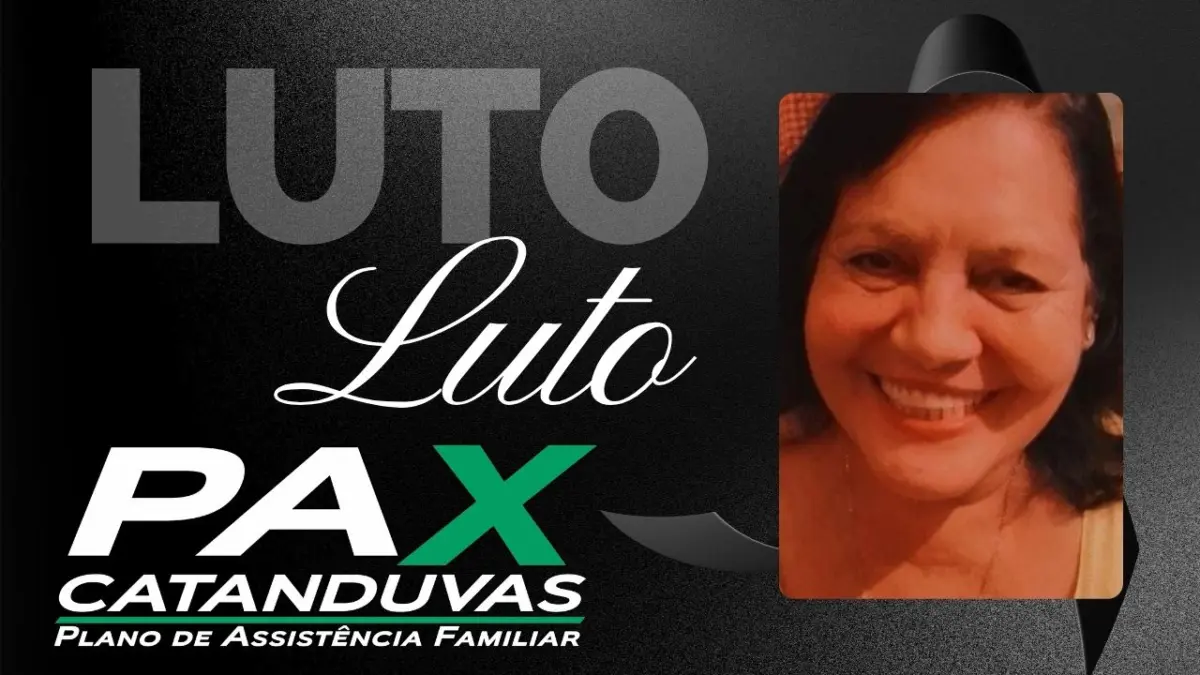 Nota de Falecimento: Pax Catanduvas comunica o falecimento da senhora Aparecida Tavares