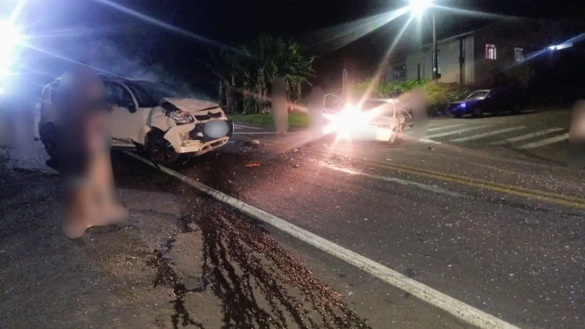 Acidente na PR-471 mobiliza equipe do SAMU em Catanduvas