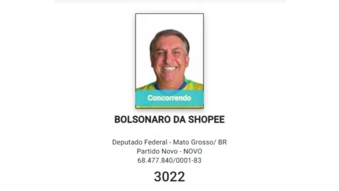 Bolsonaro da Shopee