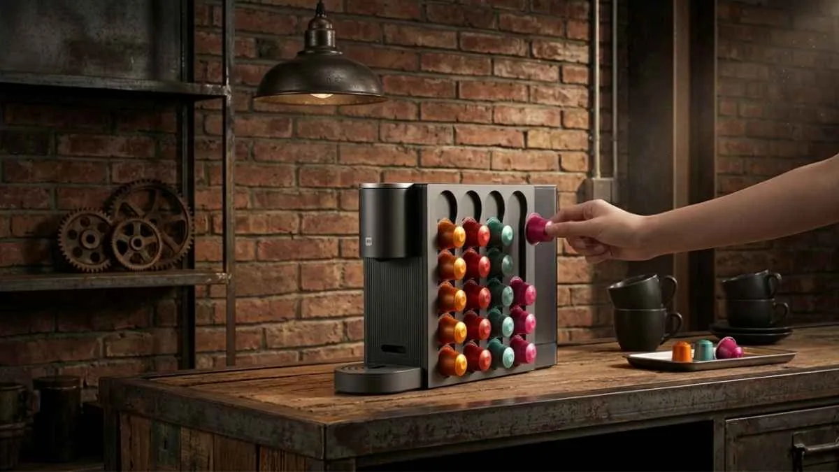 Detalhes da cafeteira Xiaomi Mijia