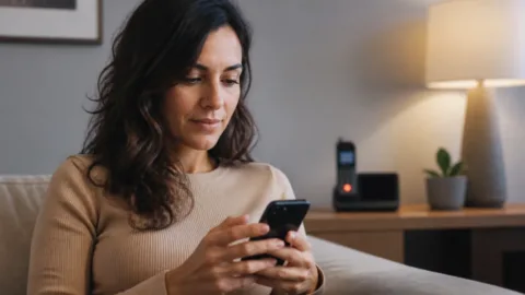Pessoa prefere responder mensagens no celular em vez de atender uma ligação