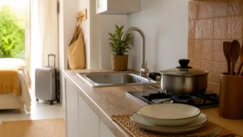 Quando uma hospedagem com cozinha compensa mais do que um hotel